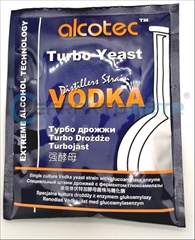 Alcotec Vodka Turbo Kvasnice w/GA - Alcotec Vodka Turbo Kvasnice w/GA - turbo kvasnice obsahující enzym glukoamylázy. Pro fermentaci zrn .rýže apod.