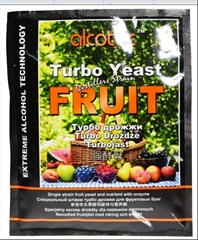  Alcotec-Kvasnice pro ovocné pálenky 18% + Enzym - Vysoce kvalitní kvasinky pro ovocný kvas a tolerantní až do 18% Alkoholu. Balení obsahuje také enzym.